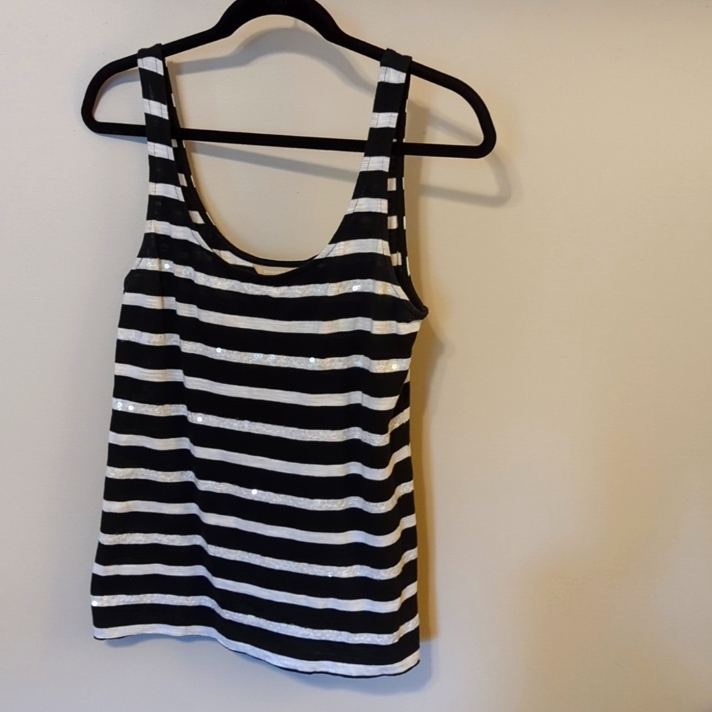Banana Republic sequin tank